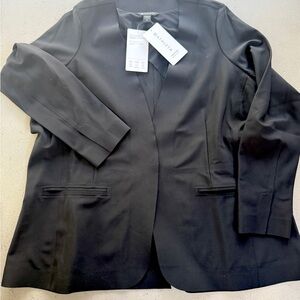 Athleta Avenue Blazer | Black | Size 18 | NWT | Luxe Stretch